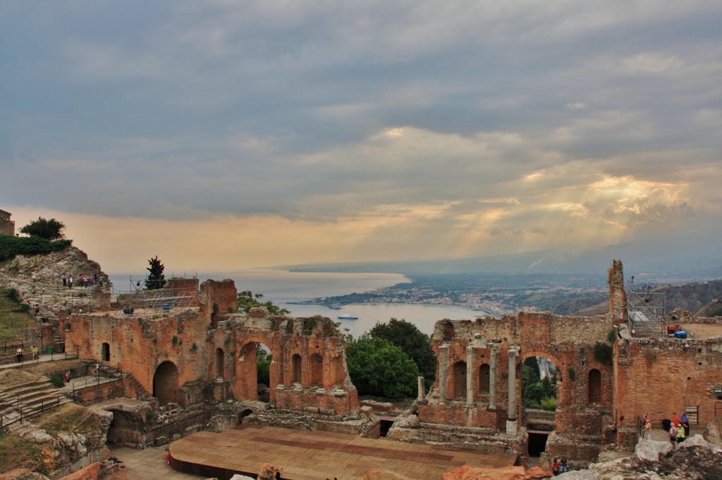 Foto: Teatro griego - Taormina (Sicily), Italia
