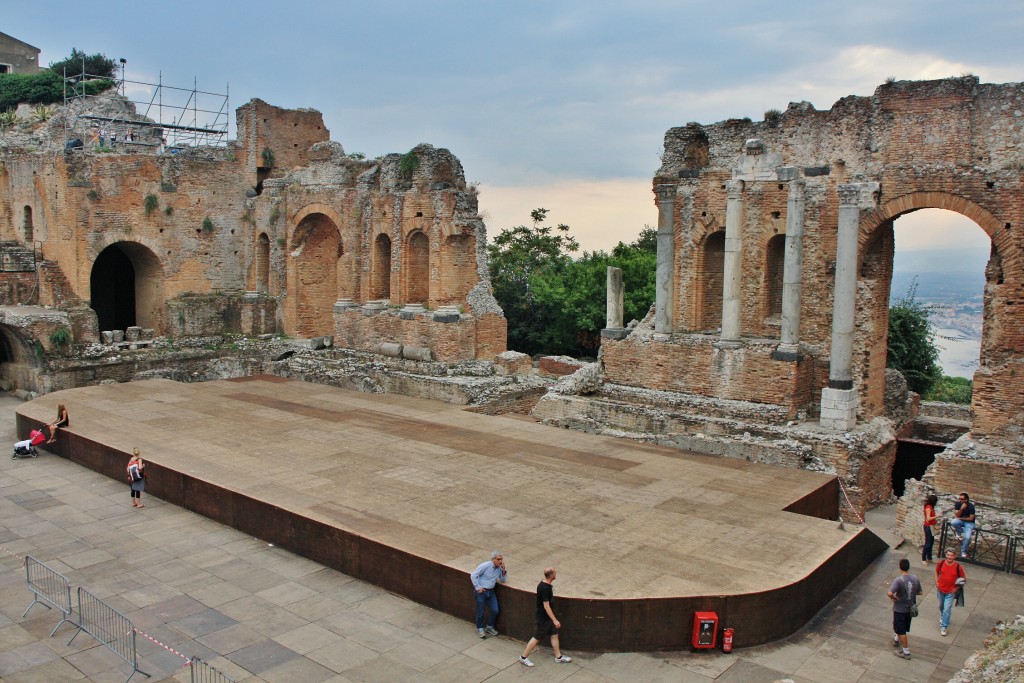Foto: Teatro griego - Taormina (Sicily), Italia