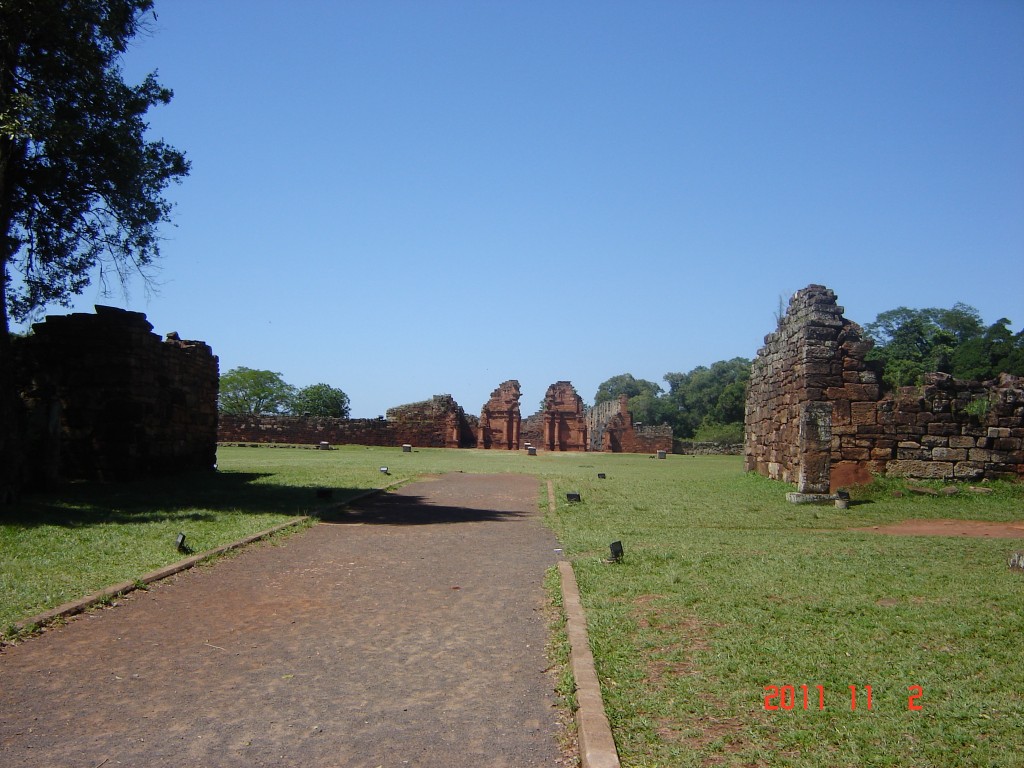 Foto: Ruinas de la Misión Jesuítica de San Ignacio - San Ignacio (Misiones), Argentina