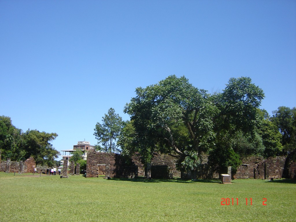 Foto: Ruinas de la Misión Jesuítica de San Ignacio - San Ignacio (Misiones), Argentina