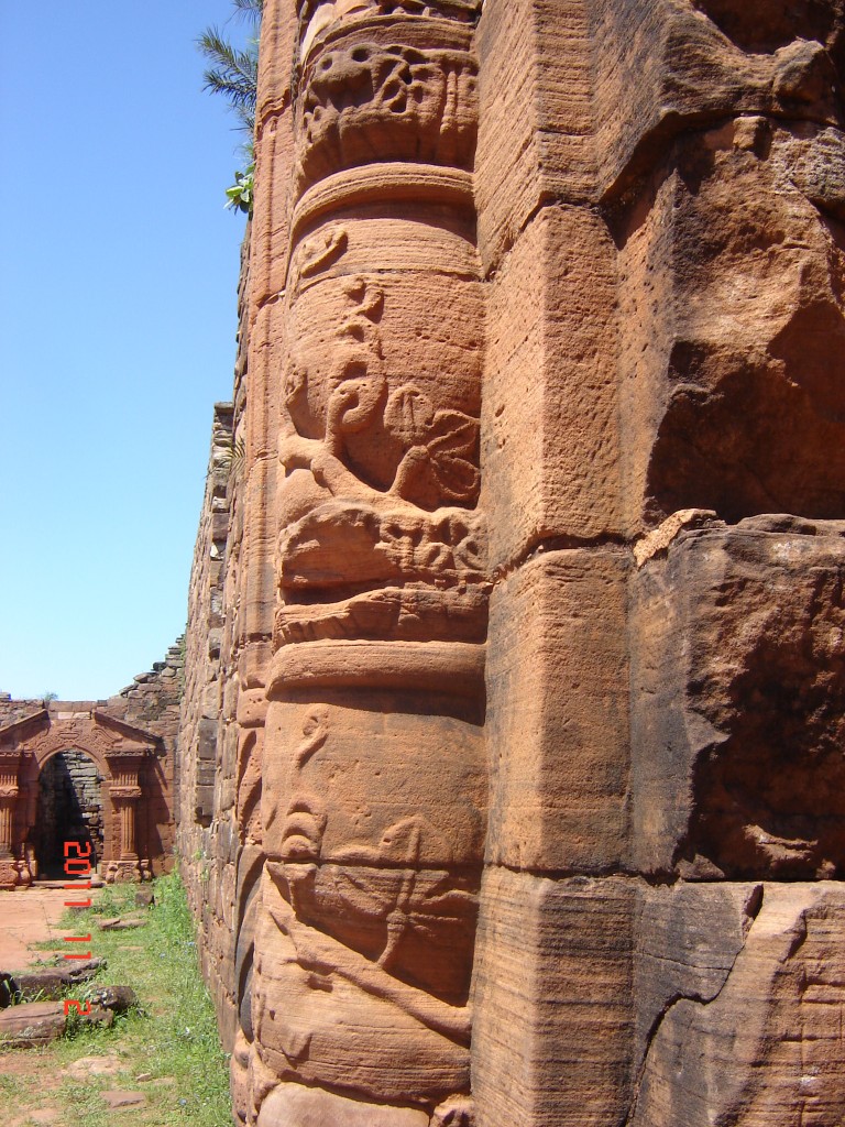 Foto: Ruinas de la Misión Jesuítica de San Ignacio - San Ignacio (Misiones), Argentina