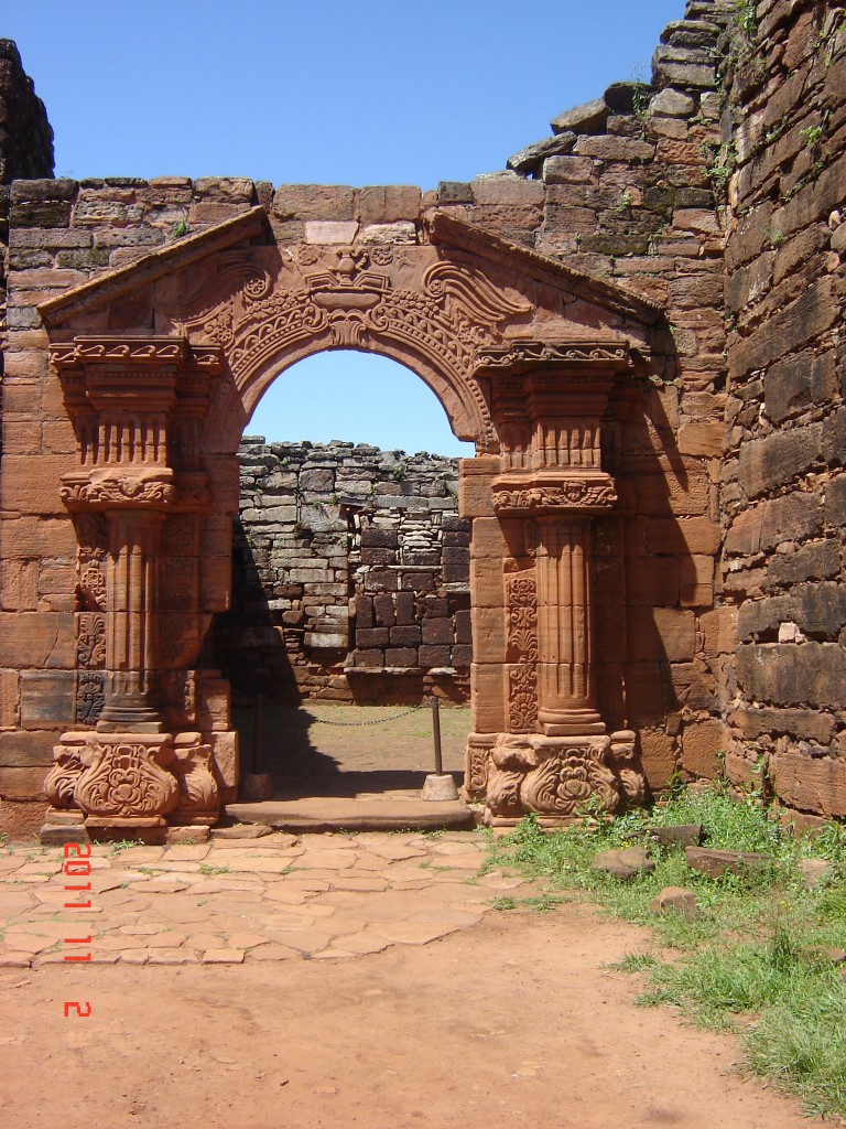 Foto: Ruinas de la Misión Jesuítica de San Ignacio - San Ignacio (Misiones), Argentina