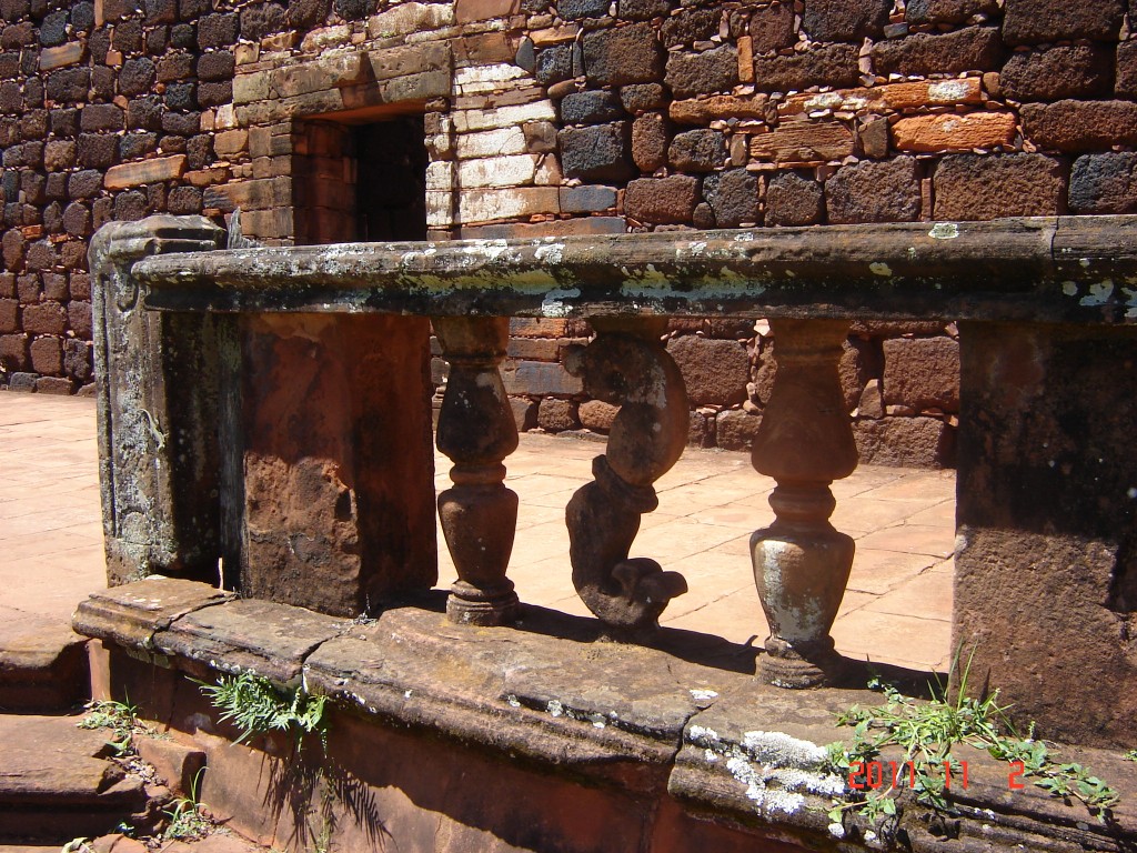 Foto: Ruinas de la Misión Jesuítica de San Ignacio - San Ignacio (Misiones), Argentina