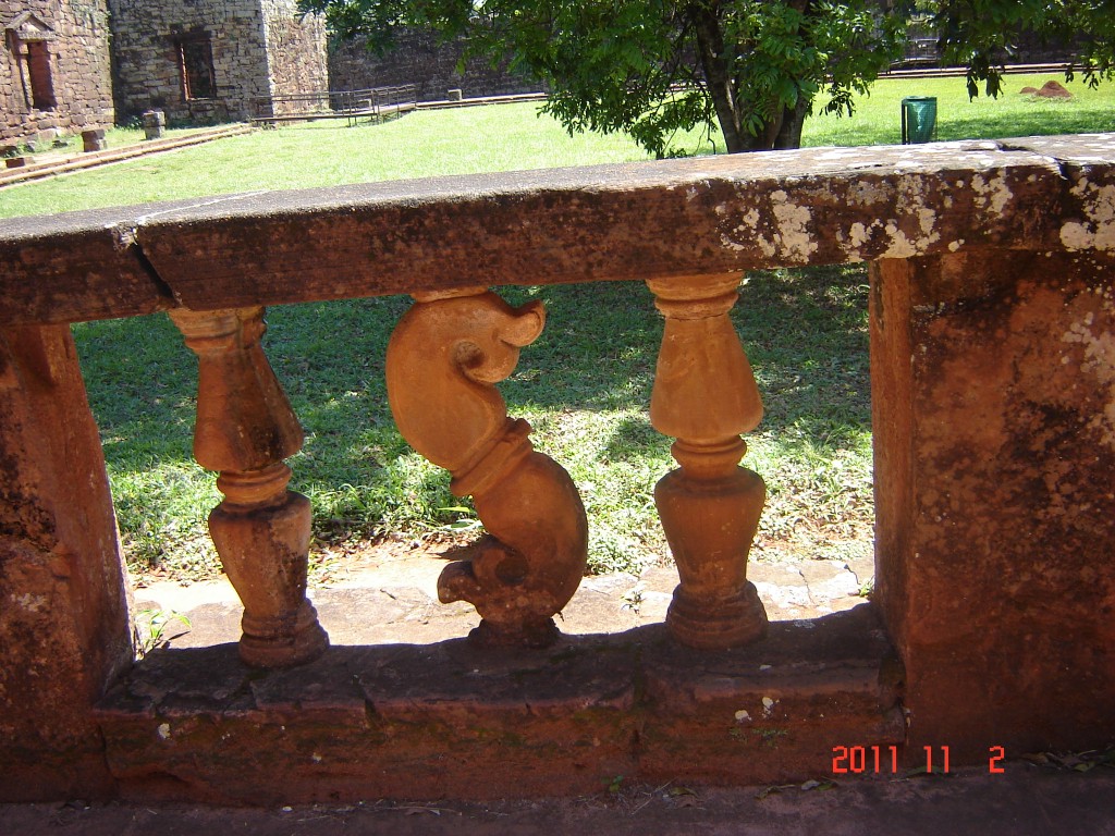 Foto: Ruinas de la Misión Jesuítica de San Ignacio - San Ignacio (Misiones), Argentina