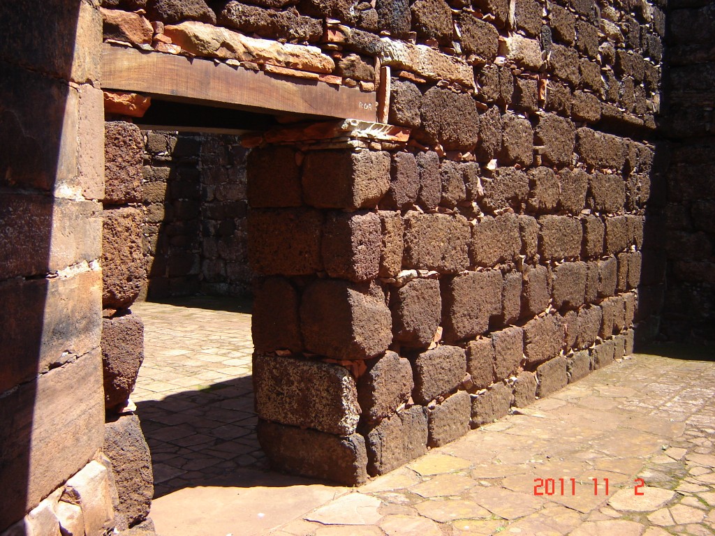 Foto: Ruinas de la Misión Jesuítica de San Ignacio - San Ignacio (Misiones), Argentina