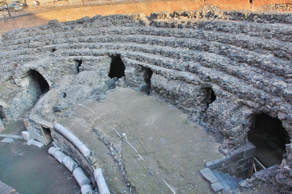 Foto: Anfiteatro romano - Catania (Sicily), Italia