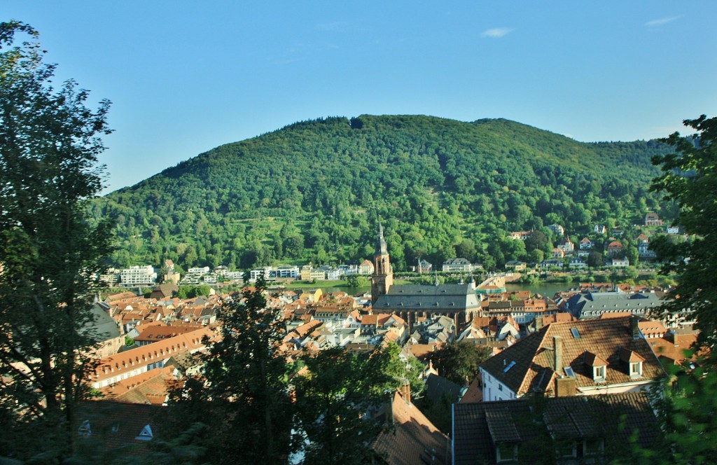 Foto: Vistas desde el castillo - Heidelberg (Baden-Württemberg), Alemania