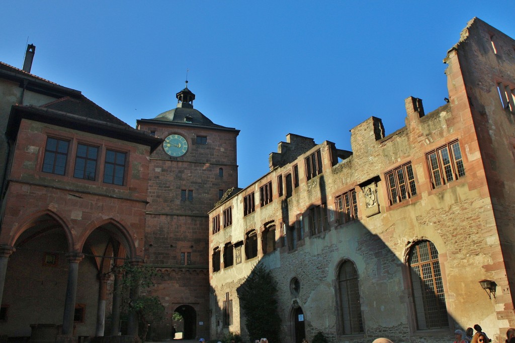 Foto: Interior del castillo - Heidelberg (Baden-Württemberg), Alemania