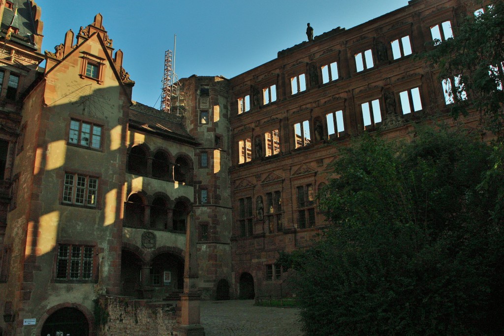 Foto: Interior del castillo - Heidelberg (Baden-Württemberg), Alemania