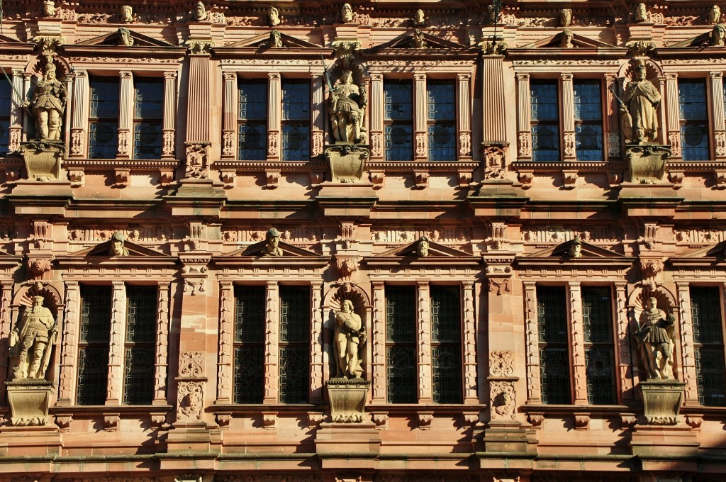 Foto: Interior del castillo - Heidelberg (Baden-Württemberg), Alemania