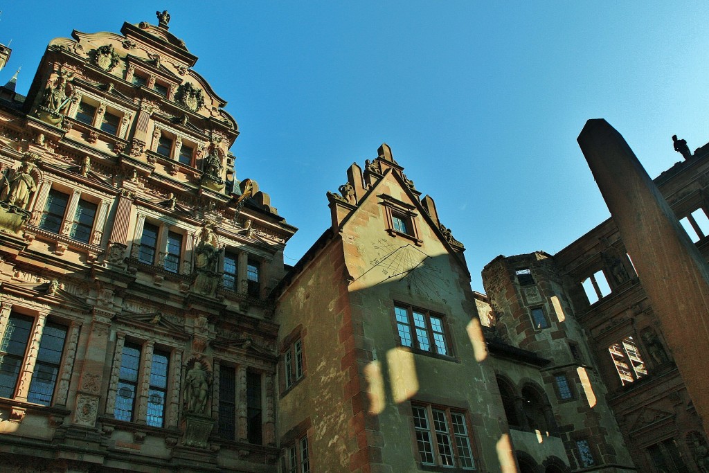 Foto: Interior del castillo - Heidelberg (Baden-Württemberg), Alemania