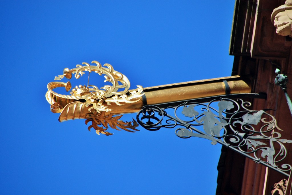 Foto: Desagüe del castillo - Heidelberg (Baden-Württemberg), Alemania