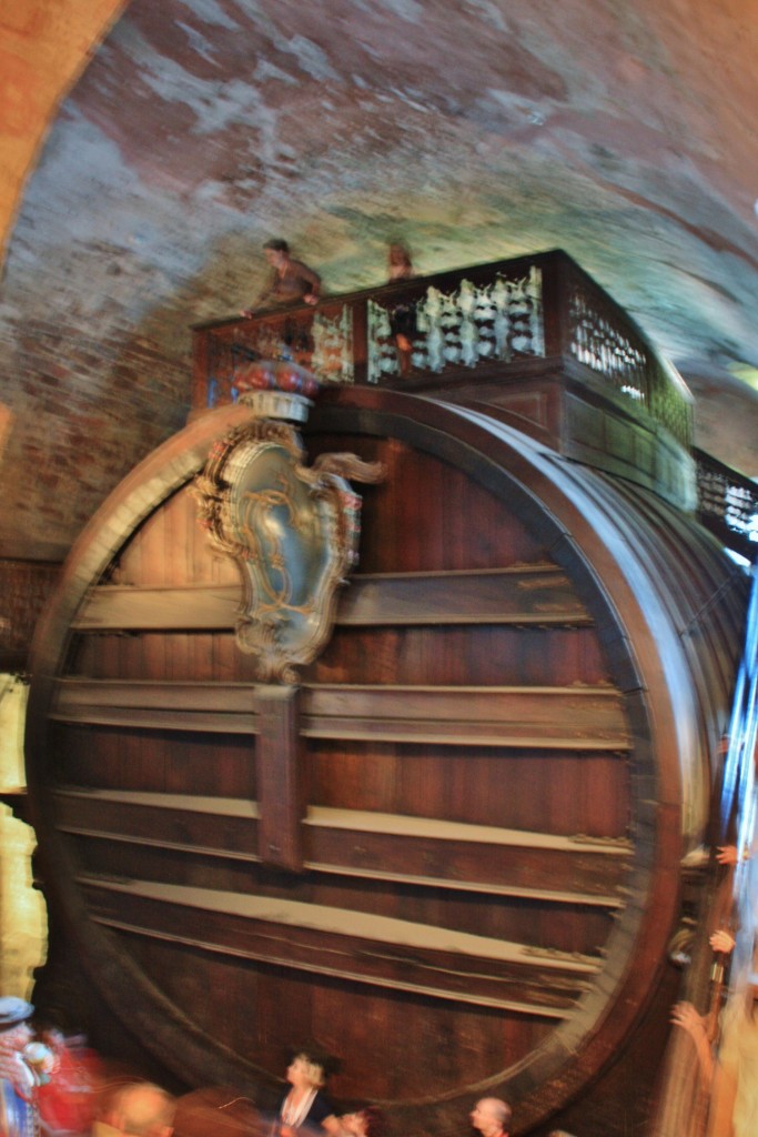 Foto: El gran tonel del castillo - Heidelberg (Baden-Württemberg), Alemania