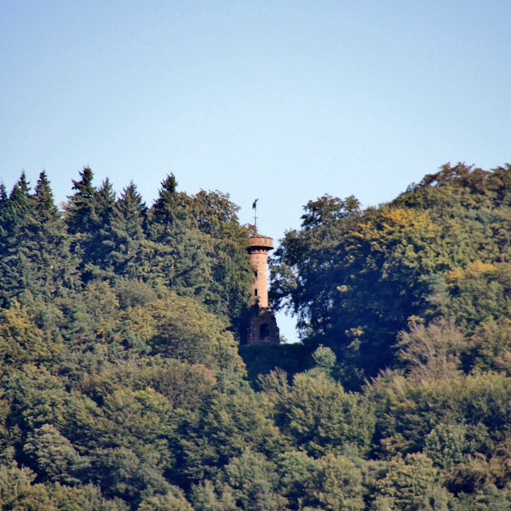 Foto: Vistas desde el castillo - Heidelberg (Baden-Württemberg), Alemania