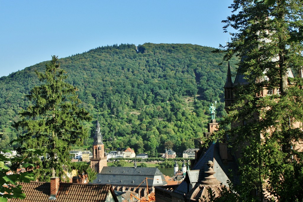 Foto: Vistas desde el castillo - Heidelberg (Baden-Württemberg), Alemania