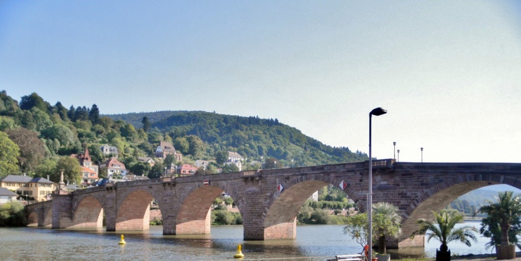 Foto: Puente de Carl Theodor - Heidelberg (Baden-Württemberg), Alemania