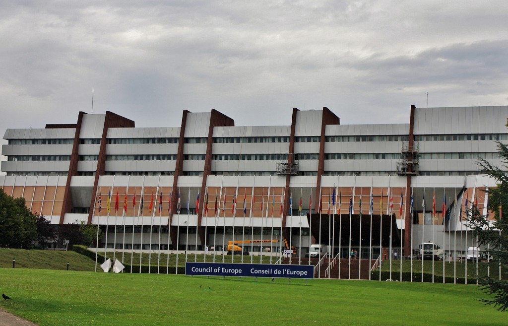Foto: Edificio del Consejo de Europa - Estrasburgo (Strasbourg) (Alsace), Francia