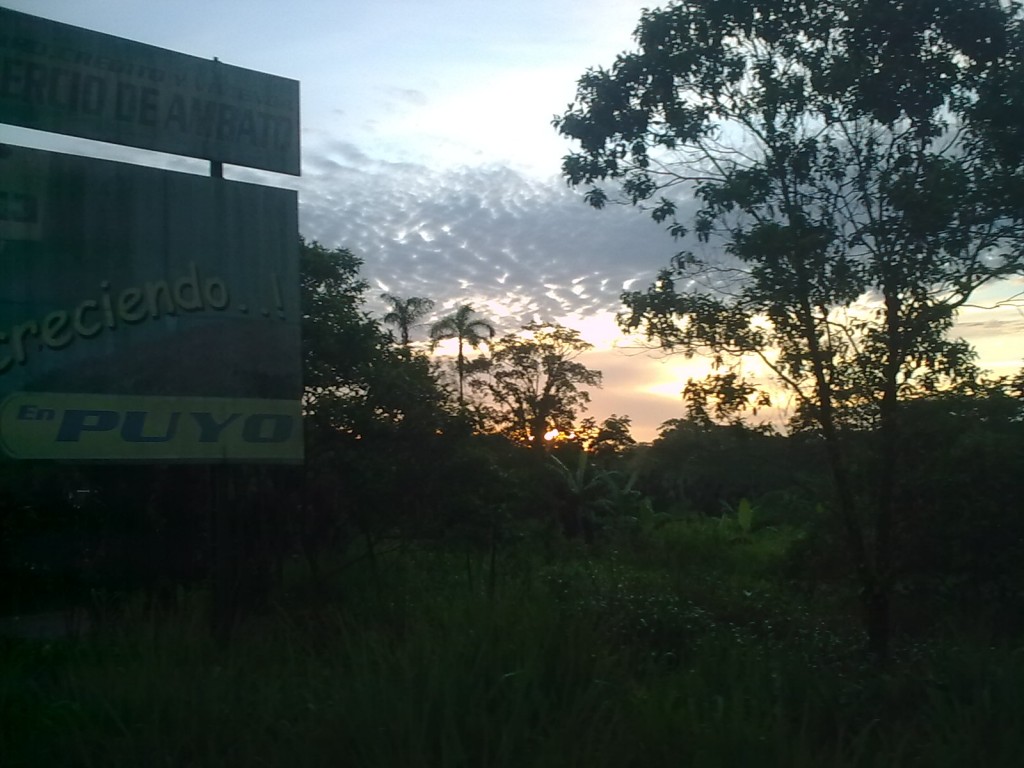 Foto: Amanecer - Puyo (Pastaza), Ecuador
