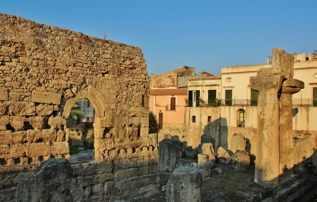 Foto: Templo de Apolo - Siracusa (Ortigia) (Sicily), Italia