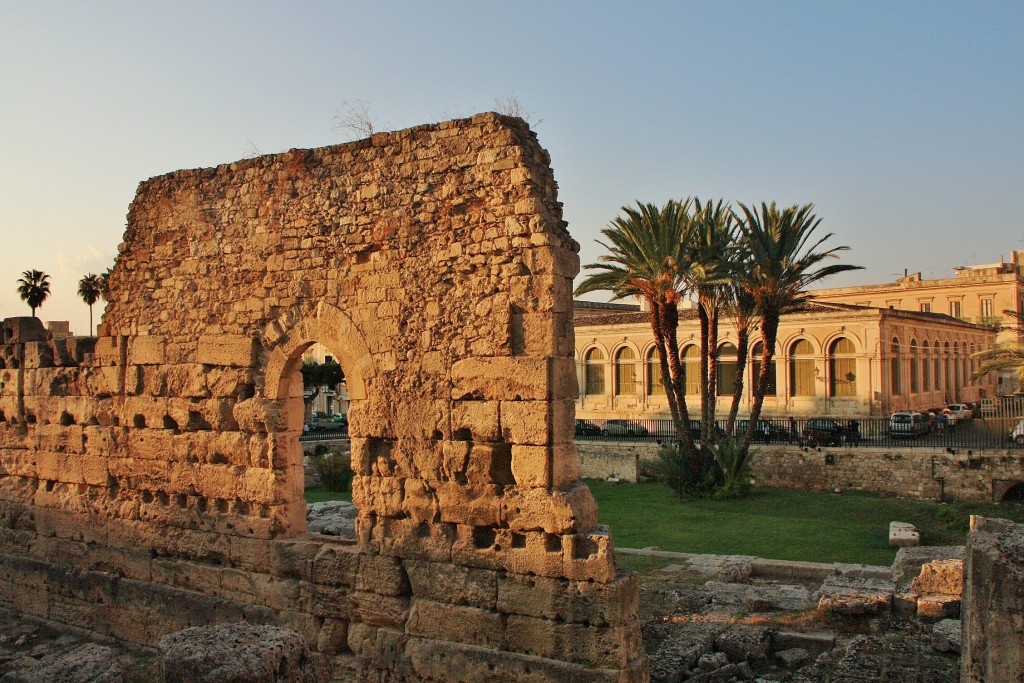 Foto: Templo de Apolo - Siracusa (Ortigia) (Sicily), Italia