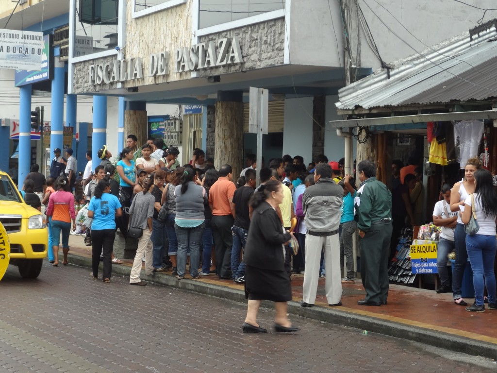 Foto: Pueblo buscando justicia - Puyo (Pastaza), Ecuador
