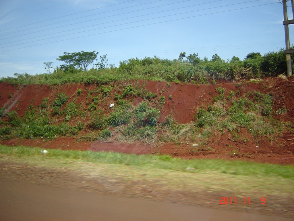 Foto: Tierra colorada - El Soberbio (Misiones), Argentina