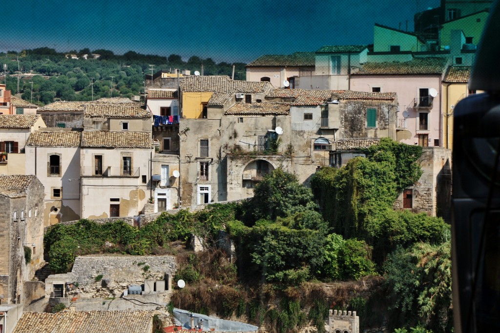 Foto: Vista de la ciudad - Ragusa (Sicily), Italia