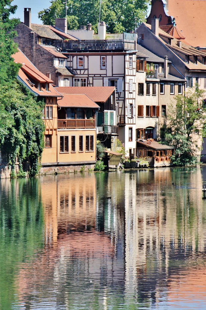 Foto: Canal del centro histórico - Estrasburgo (Strasbourg) (Alsace), Francia