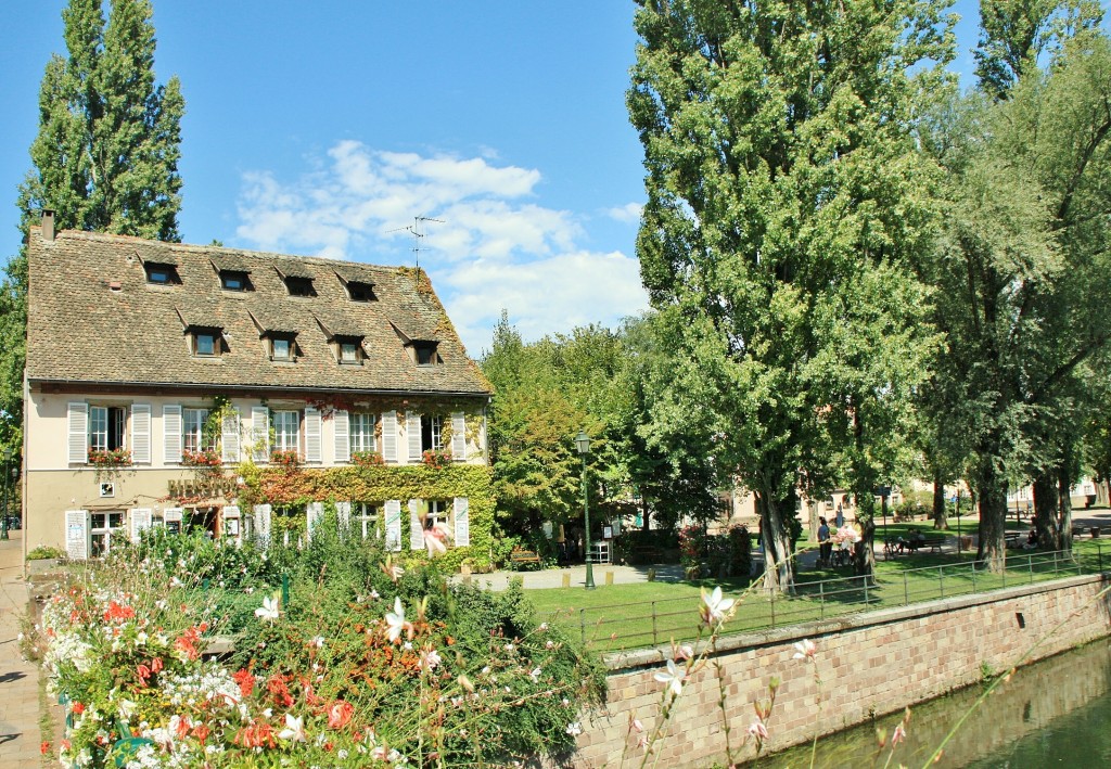 Foto: Canal del centro histórico - Estrasburgo (Strasbourg) (Alsace), Francia