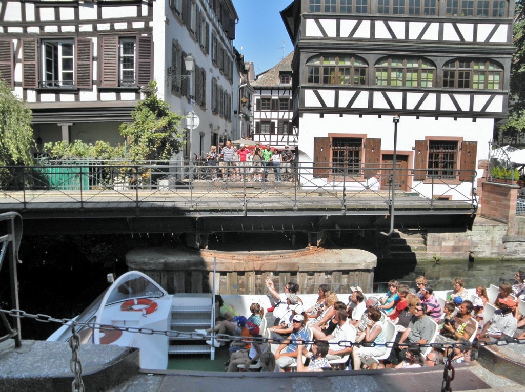 Foto: Puente móvil - Estrasburgo (Strasbourg) (Alsace), Francia