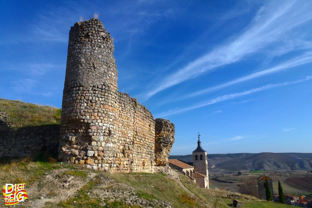 Foto: Ruinas del Castillo Calatravo. Siglo XI - Cogolludo (Guadalajara), España