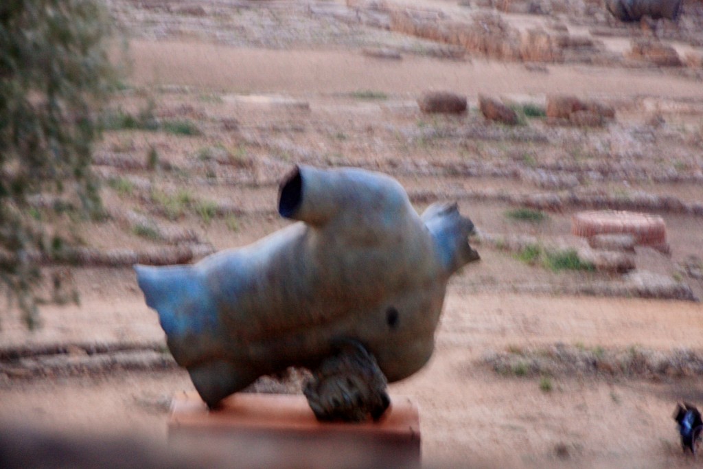 Foto: Estátua en el Valle de los Templos - Agrigento (Sicily), Italia
