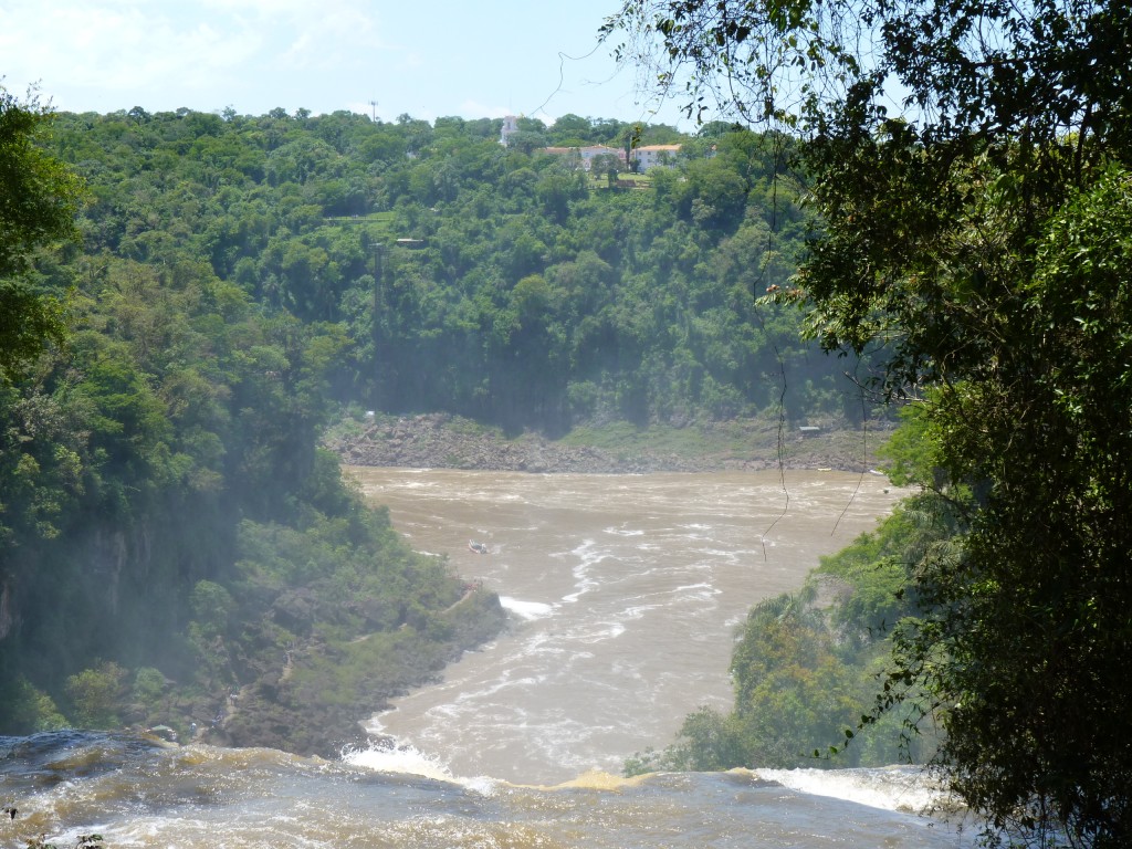 Foto: Pasarela superior. - Cataratas del Iguazú (Misiones), Argentina