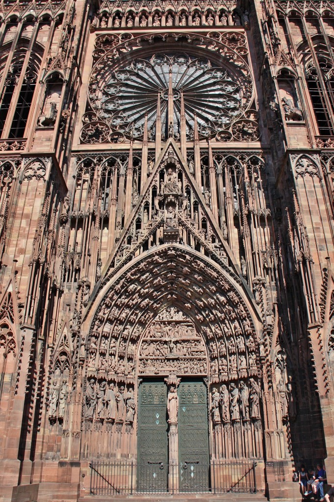Foto: Puerta de la catedral - Estrasburgo (Strasbourg) (Alsace), Francia