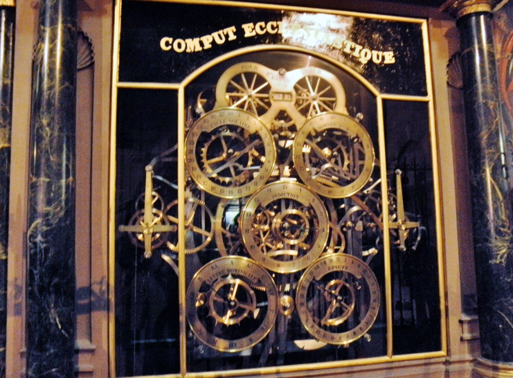 Foto: Reloj astronómico de la catedral - Estrasburgo (Strasbourg) (Alsace), Francia