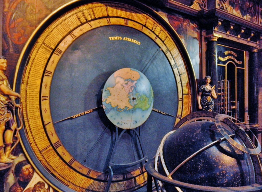 Foto: Reloj astronómico de la catedral - Estrasburgo (Strasbourg) (Alsace), Francia