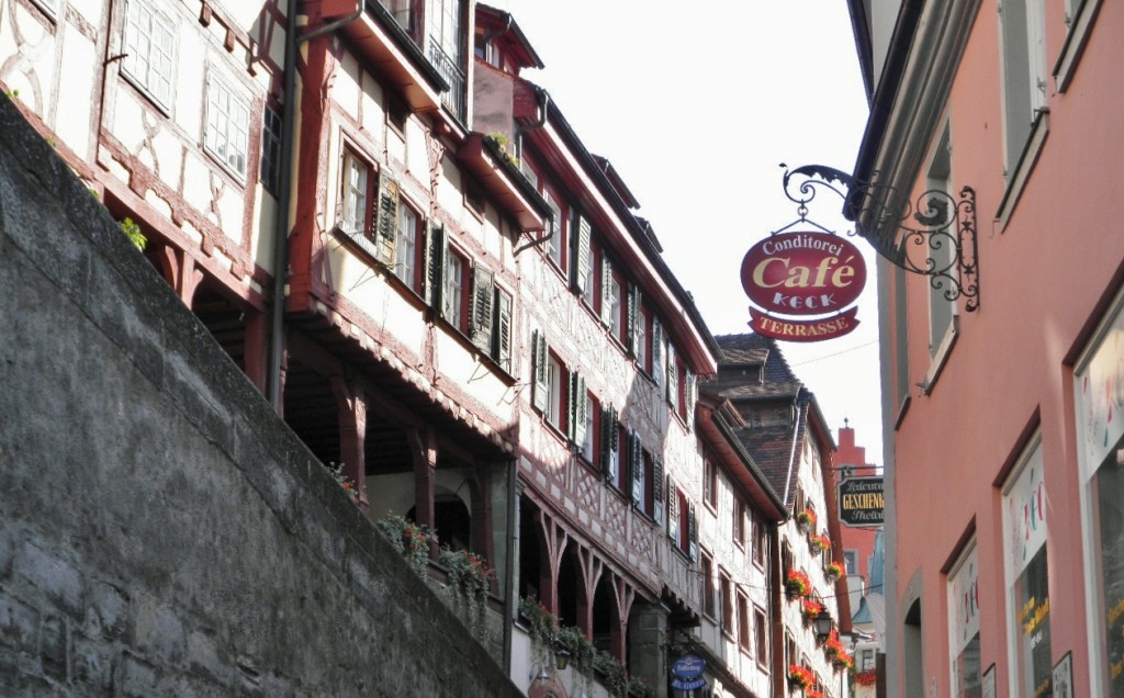 Foto: Centro histórico - Meersburg (Baden-Württemberg), Alemania