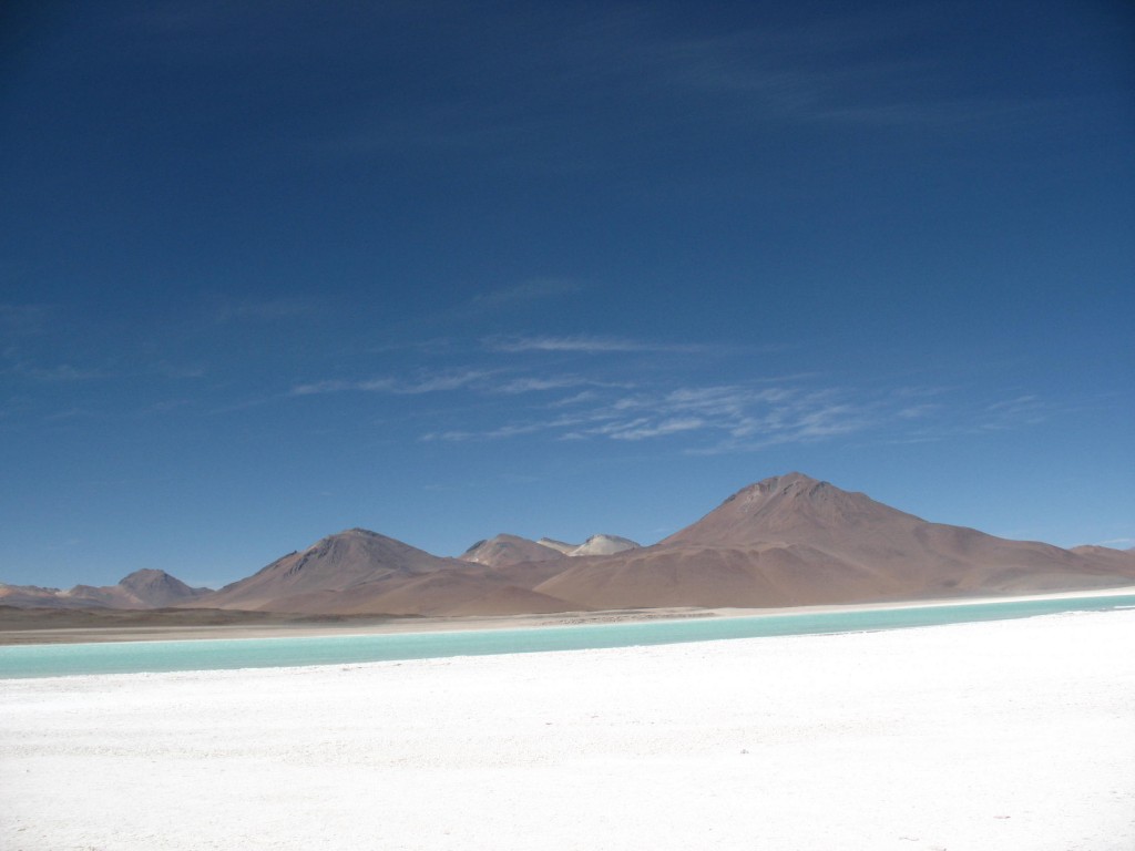 Foto: Laguna Verde y sus alrdedores. - Sud Lípez (Potosí), Bolivia