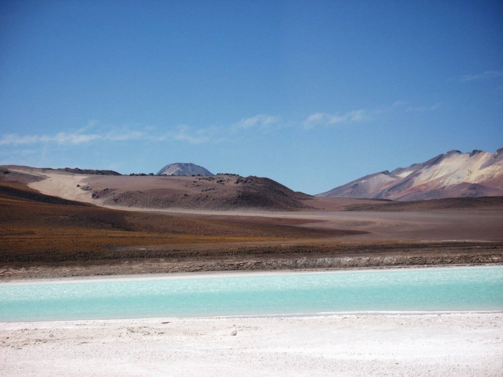 Foto: Laguna Verde y sus alrdedores. - Sud Lípez (Potosí), Bolivia