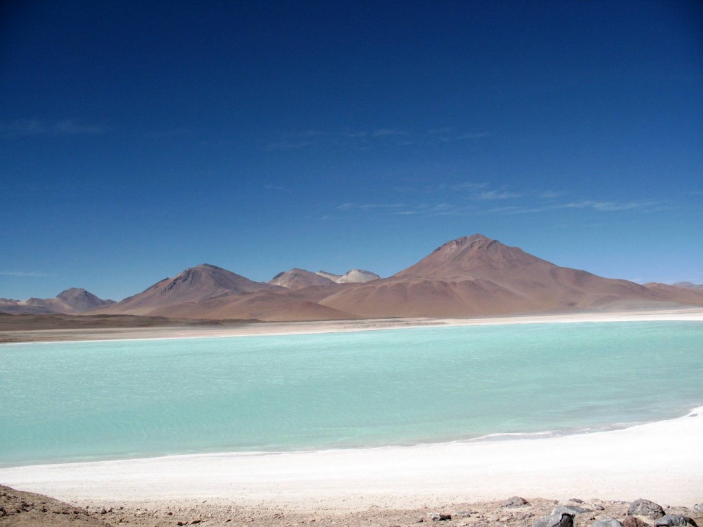 Foto: Laguna Verde y sus alrdedores. - Sud Lípez (Potosí), Bolivia