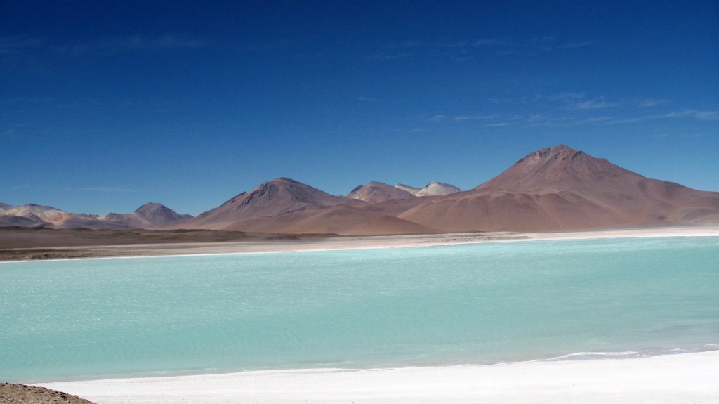 Foto: Laguna Verde y sus alrdedores. - Sud Lípez (Potosí), Bolivia