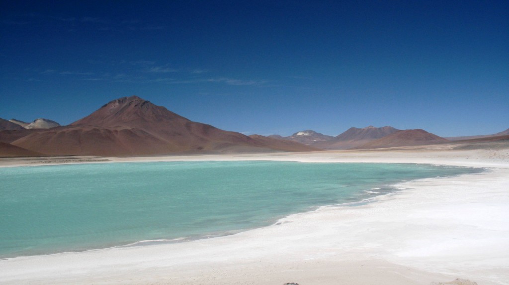 Foto: Laguna Verde y sus alrdedores. - Sud Lípez (Potosí), Bolivia