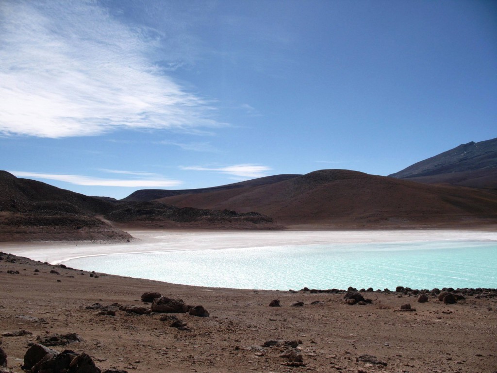 Foto: Laguna Verde y sus alrdedores. - Sud Lípez (Potosí), Bolivia