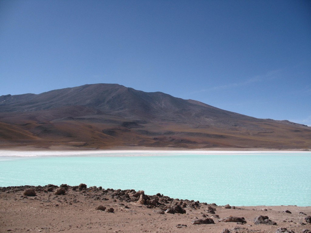 Foto: Laguna Verde y sus alrdedores. - Sud Lípez (Potosí), Bolivia