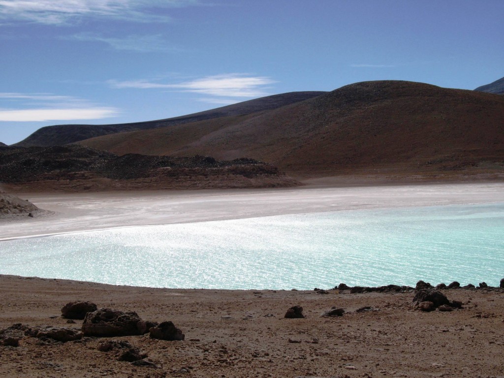 Foto: Laguna Verde y sus alrdedores. - Sud Lípez (Potosí), Bolivia