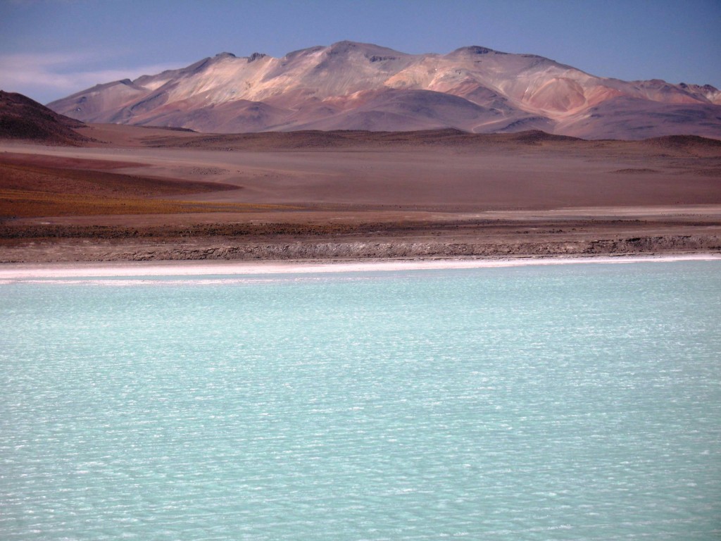 Foto: Laguna Verde y sus alrdedores. - Sud Lípez (Potosí), Bolivia