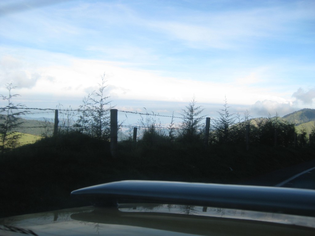 Foto: Carretera a Letras al fondo Manizales Cds. - Vía a Letras (Caldas), Colombia