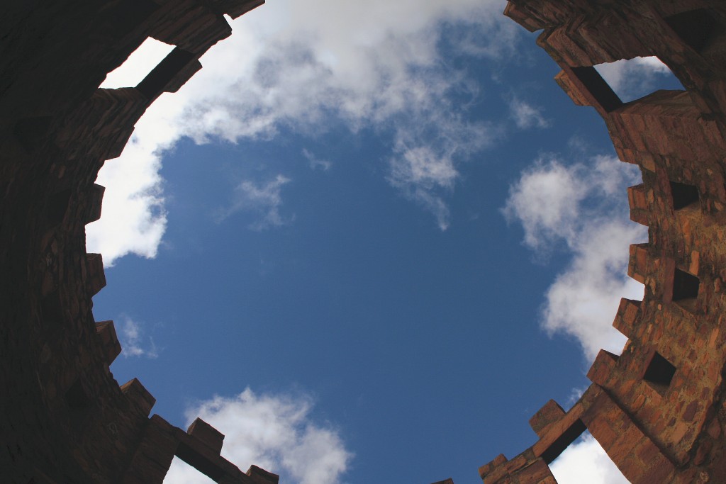 Foto: Interior de la torre del homenaje - Vilafamés (Castelló), España