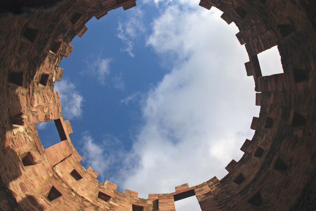 Foto: Interior de la torre del homenaje - Vilafamés (Castelló), España