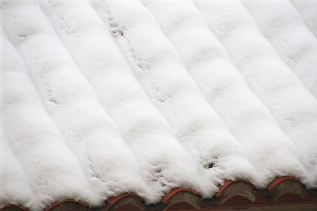 Foto: Después de la nevada - Vilafranca del Cid (Castelló), España